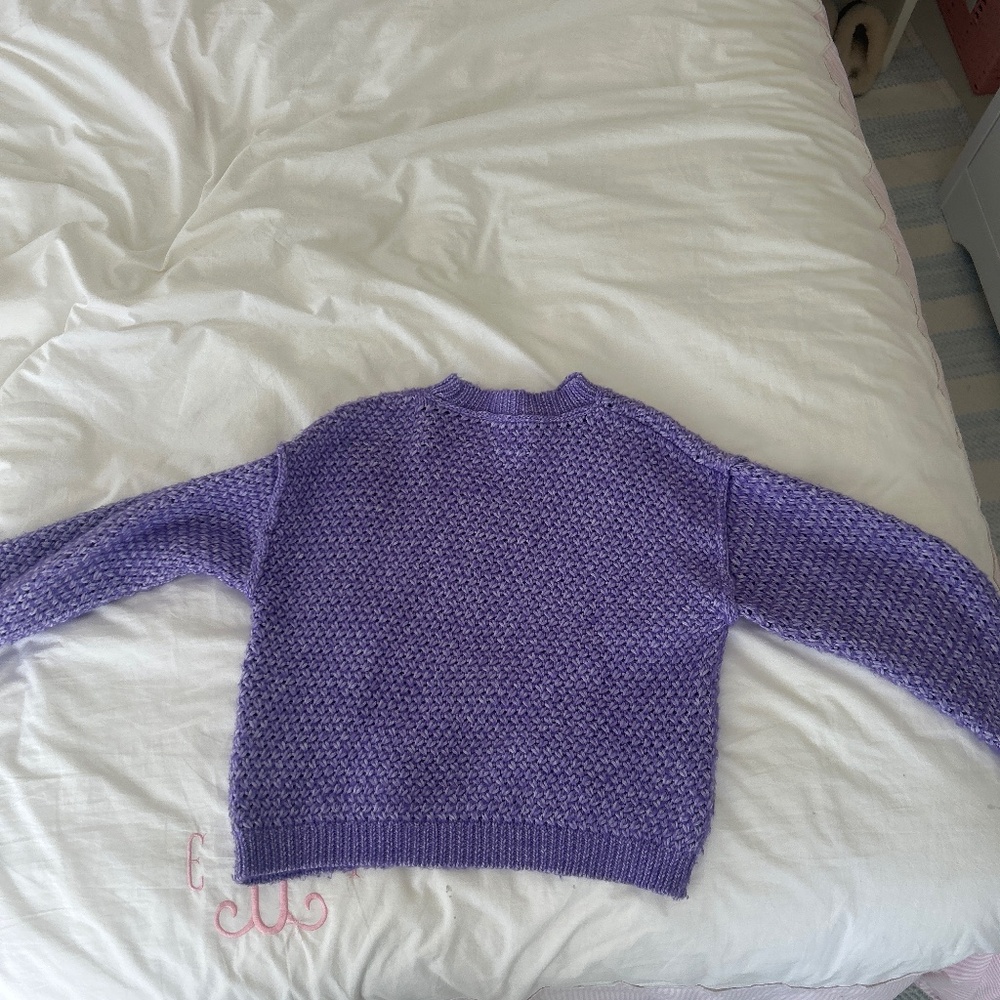 Purple sweater